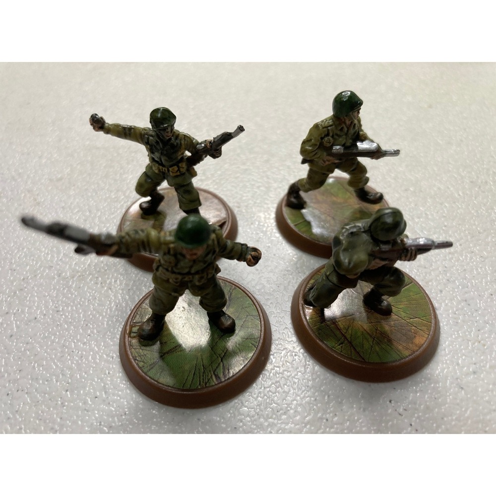 Hasbro Heroscape Airborne Elite Squad 4 Miniatures Jandar Rise of the Valkyrie